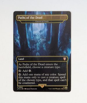 FOIL Paths of the Dead (Cavern of Souls) from Commander: The Lord of the Rings: Tales of Middle-earth Proxy