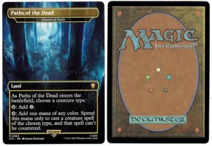 Paths of the Dead (Cavern of Souls) from Commander: The Lord of the Rings: Tales of Middle-earth Magic the Gathering Proxy