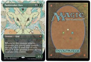 Pathbreaker Ibex (Borderless) from Special Guests Magic the Gathering Proxy