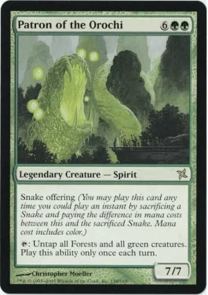 Patron Of Orochi Magic the Gathering Proxy