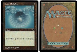 Pearl Medallion from Tempest Magic the Gathering Proxy