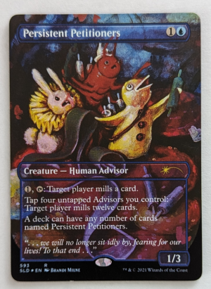 FOIL Persistent Petitioners (593) from Secret Lair Drop Series Proxy