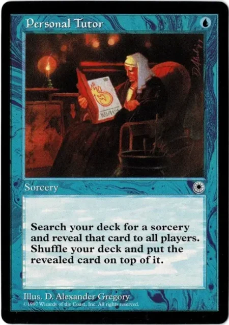 Personal Tutor 1 Magic the Gathering Proxy