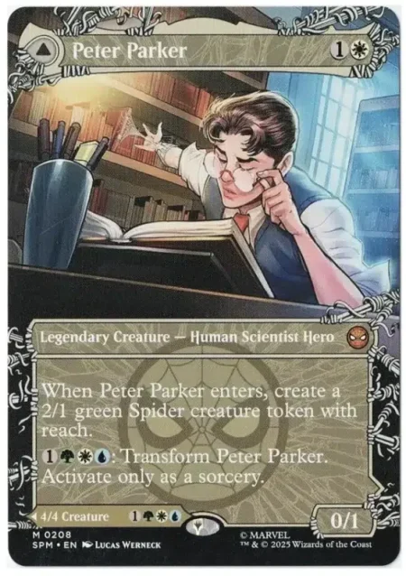 Peter Parker Amazing Spider Man Magic the Gathering Proxy