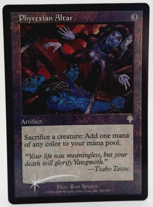 FOIL Phyrexian Altar from Invasion Proxy