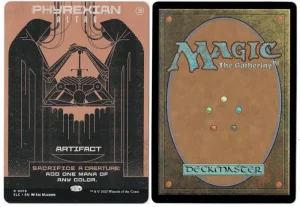 Phyrexian Altar from Secret Lair Countdown Kit Magic the Gathering Proxy