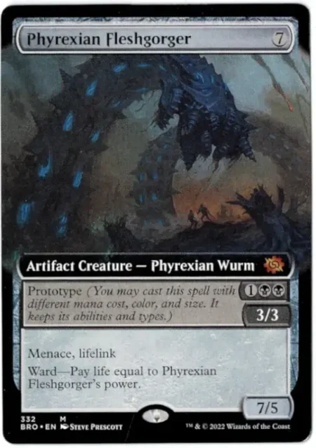 Phyrexian Fleshgorger Magic the Gathering Proxy
