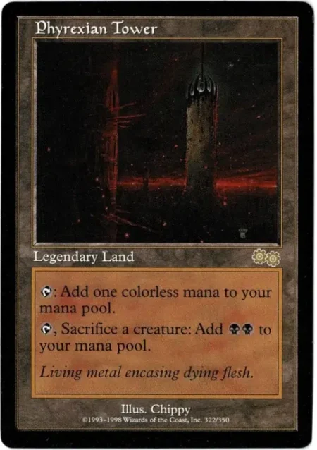 Phyrexian Tower 1 Magic the Gathering Proxy