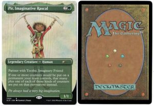 Pir, Imaginative Rascal (Borderless) from Secret Lair Drop Series Magic the Gathering Proxy