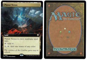 Planar Nexus (Extended Art) from Commander: Modern Horizons 3 Magic the Gathering Proxy