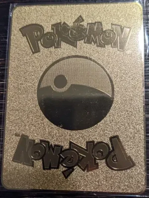 GOLD Articuno GX metal collector's Replica