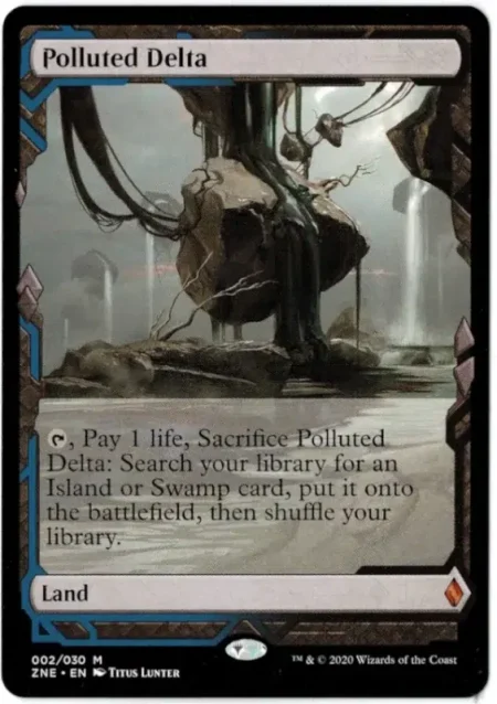 Polluted Delta Zen Magic the Gathering Proxy