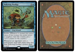 Pollywog Prodigy from Commander: Bloomburrow Magic the Gathering Proxy
