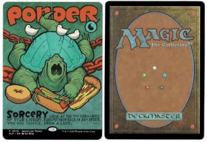 Ponder #19 from Secret Lair Showdown Magic the Gathering Proxy