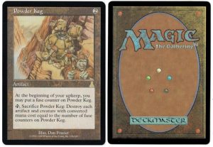 Powder Keg from Urza's Destiny Magic the Gathering Proxy
