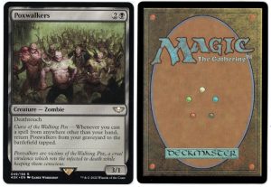 Poxwalkers from Universes Beyond: Warhammer 40,000 Magic the Gathering Proxy