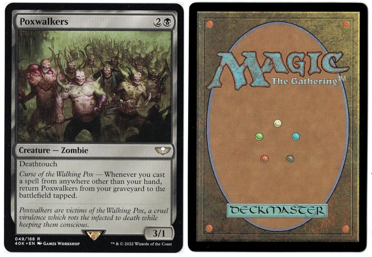 MTG ポクスウォーカー/Poxwalkers　4枚セット WH40k】 ポクスウォーカー / Poxwalkers | ウォーハンマー40,000