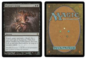 Praetor’s Grasp from New Phyrexia Magic the Gathering Proxy
