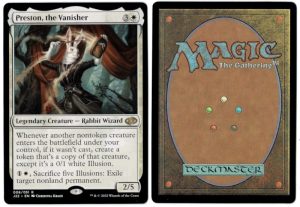 Preston, the Vanisher from Jumpstart 2022 Topper Magic the Gathering Proxy