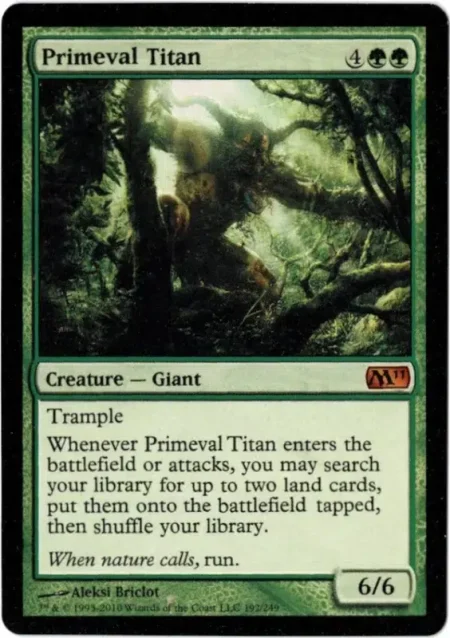 Primeval Titan 2 Magic the Gathering Proxy