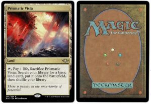 Prismatic Vista from Modern Horizons Magic the Gathering Proxy