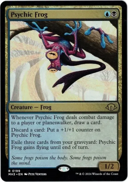 Psychic Frog Magic the Gathering Proxy