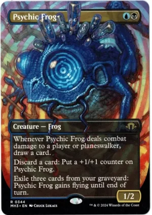 Psychic Frog Ext Magic the Gathering Proxy