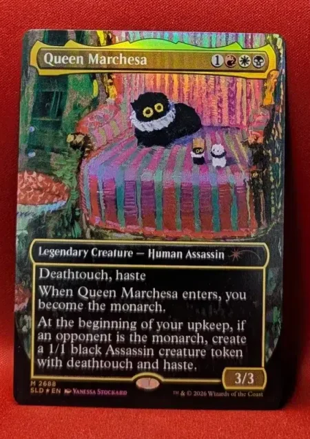 FOIL Queen Marchesa (2688) from Secret Lair Drop Magic the Gathering Proxy