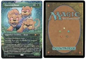 Questing Beast from Secret Lair Countdown Kit Magic the Gathering Proxy