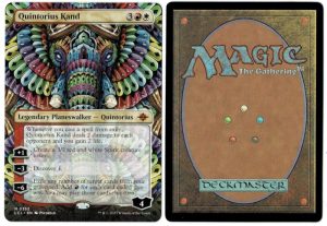 Quintorius Kand (0352) (Borderless) from The Lost Caverns of Ixalan Magic the Gathering Proxy