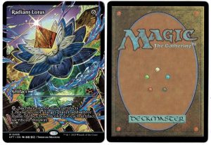 Radiant Lotus (Showcase) from Aetherdrift Magic the Gathering Proxy