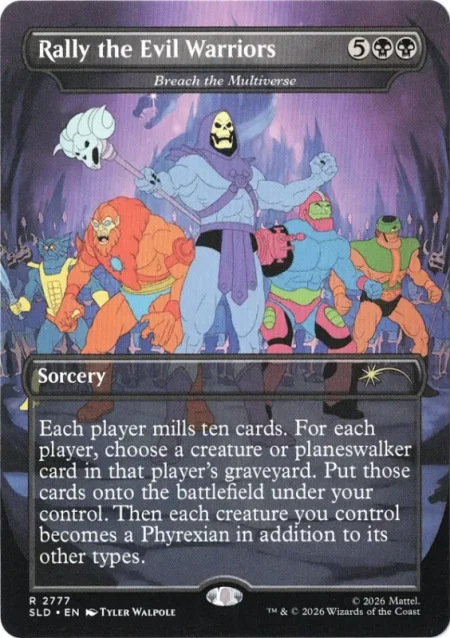 Rally the evil warriors – mtg proxy