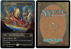 Raugrin Triome (Showcase) from Ikoria Magic the Gathering Proxy