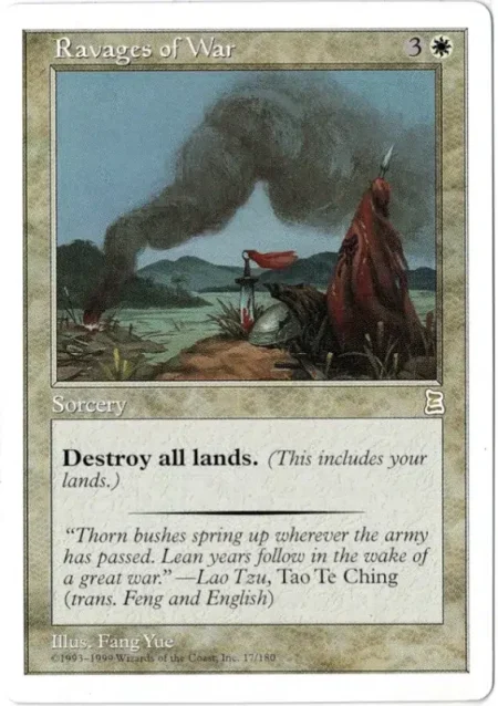 Ravages Of War 1 Magic the Gathering Proxy