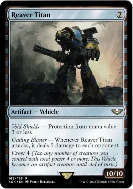 Reaver Titan Magic the Gathering Proxy