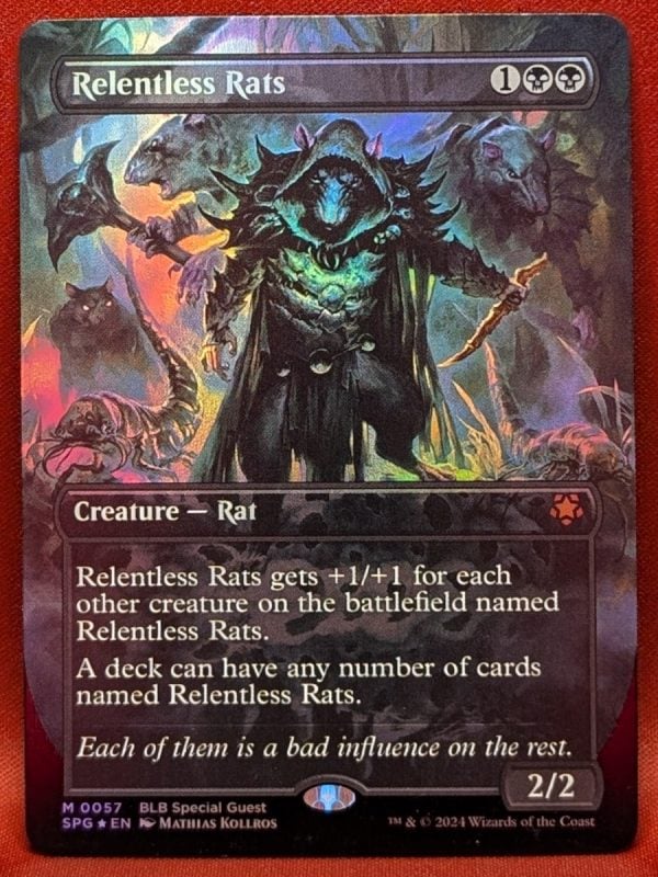 FOIL Relentless Rats (Borderless)