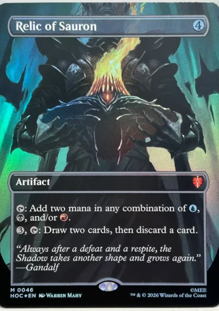 Relic of sauron – mtg proxy