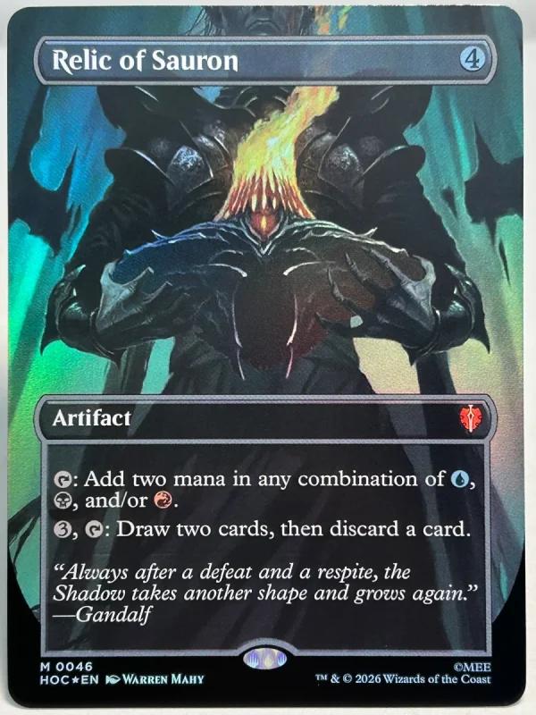 Relic of sauron – mtg proxy