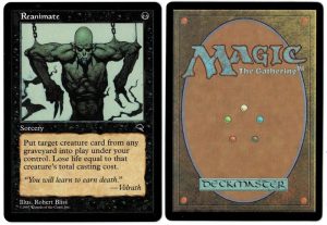 Reanimate from Tempest Magic the Gathering Proxy