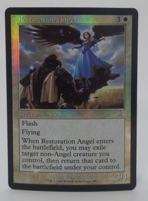 FOIL Restoration Angel from Time Spiral: Remastered Proxy