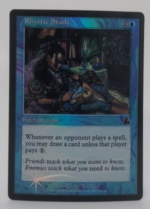 FOIL Rhystic Study from Prophecy Proxy