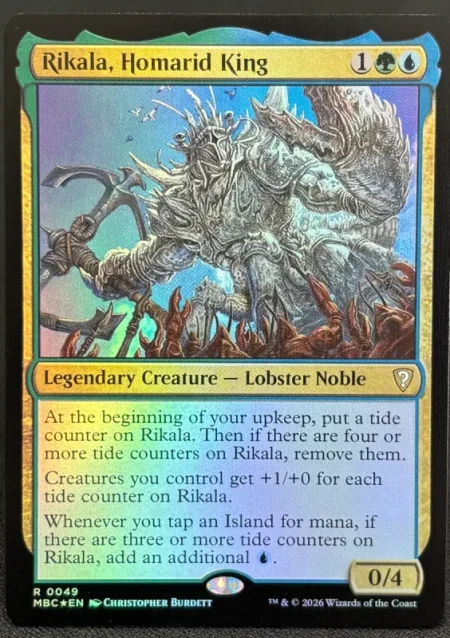 Rikala homarid king – mtg proxy