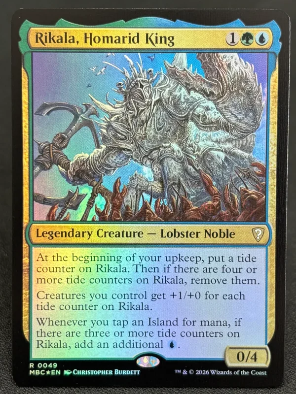 Rikala homarid king – mtg proxy