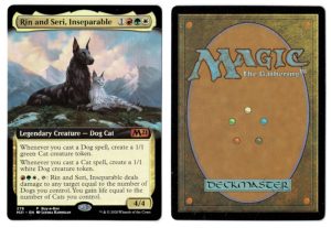 Rin and Seri, Inseparable from Core Set 2021 Buy-a-Box-Promo Magic the Gathering Proxy