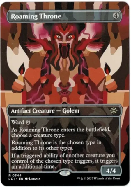 Roaming Throne Showcase Magic the Gathering Proxy