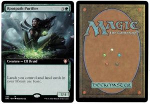Rootpath Purifier (Extended Art) from Commander: The Brothers' War Magic the Gathering Proxy