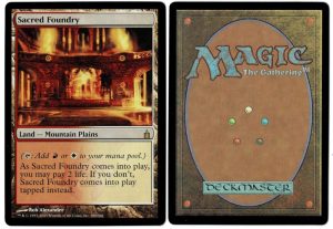 Sacred Foundry from Ravnica Magic the Gathering Proxy