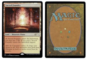 Sacred Foundry from Secret Lair Drop Series Magic the Gathering Proxy
