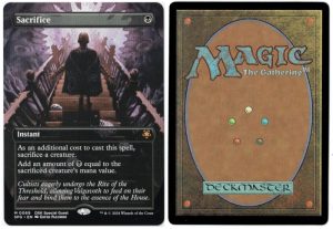 Sacrifice (Borderless) from Special Guests Magic the Gathering Proxy