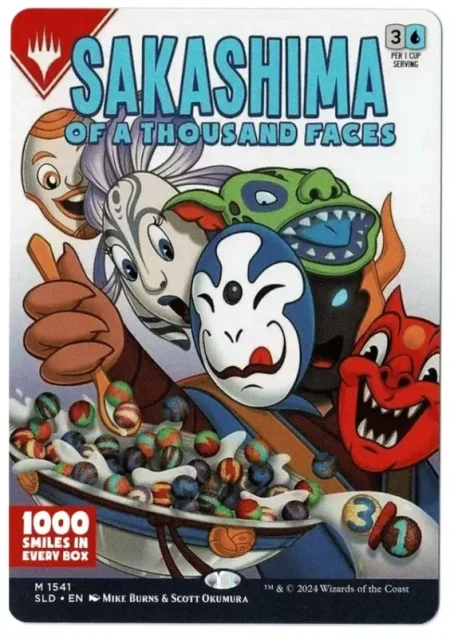 Sakashima Of A Thousand Faces Sld 1 2 Magic the Gathering Proxy
